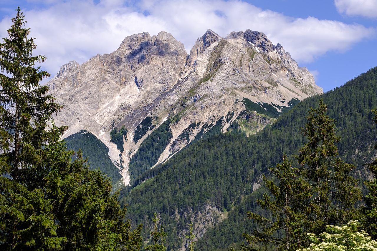 landscape  alpine  mountains free photo