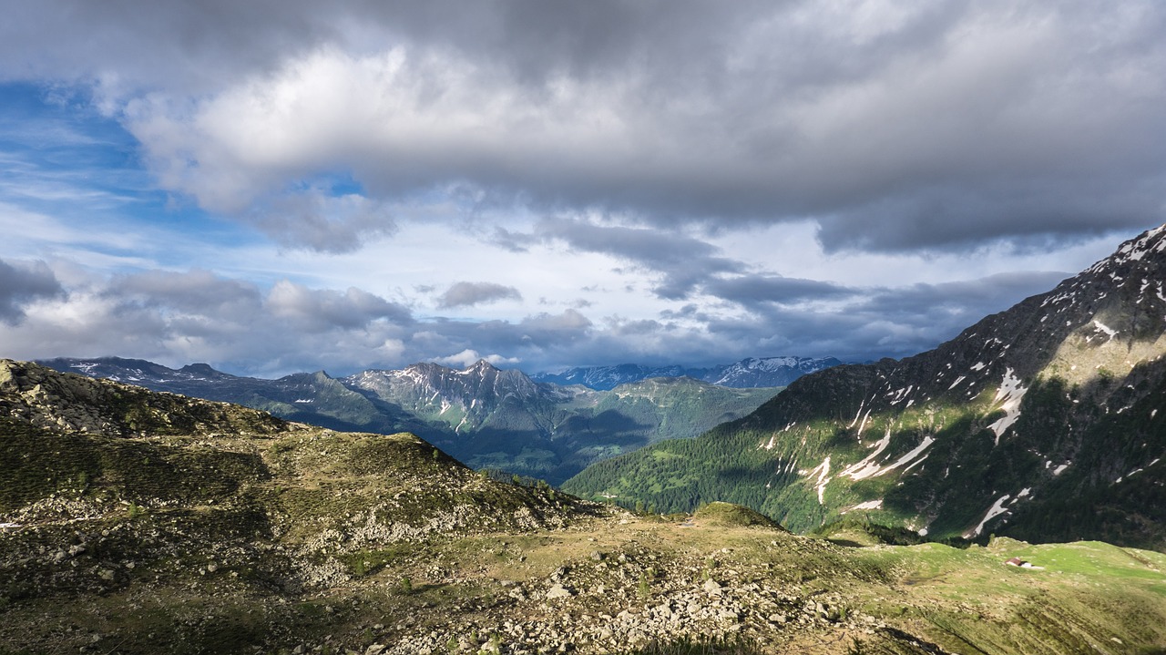 landscape  mountains  sky free photo