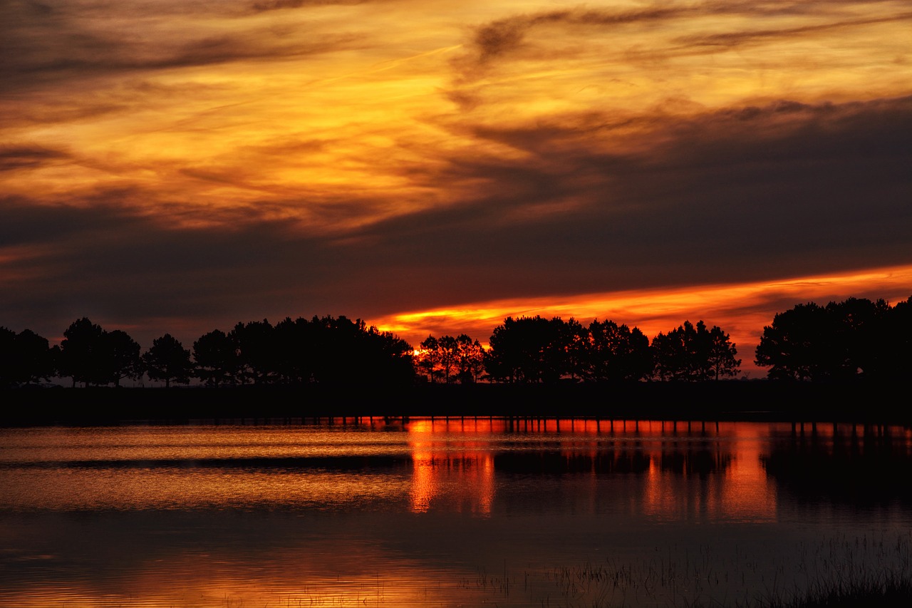 landscape  sunset  nature free photo