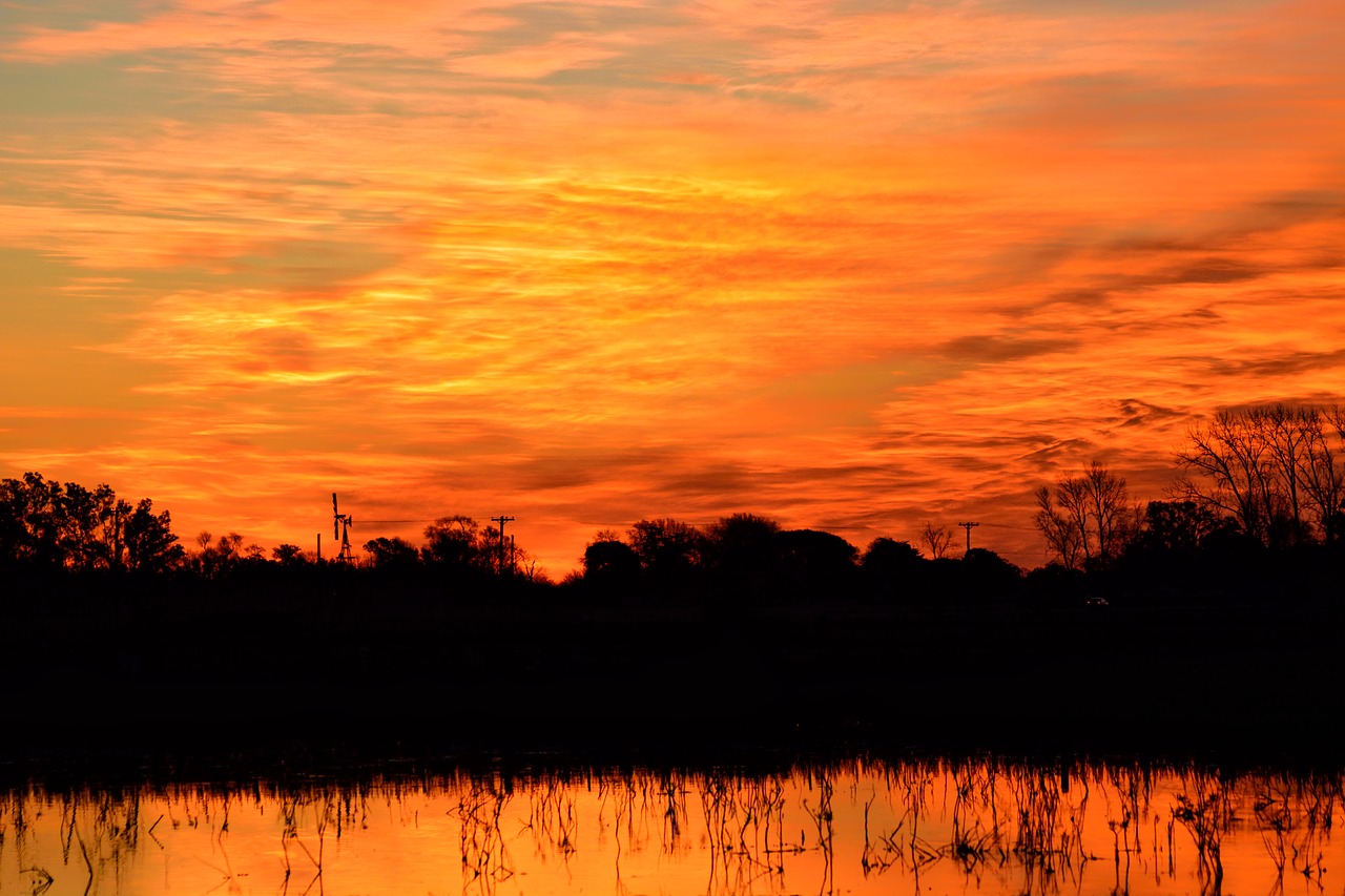 landscape  sunset  nature free photo