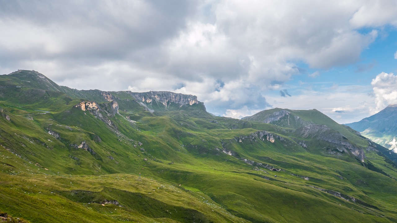 landscape  mountains  clouds free photo