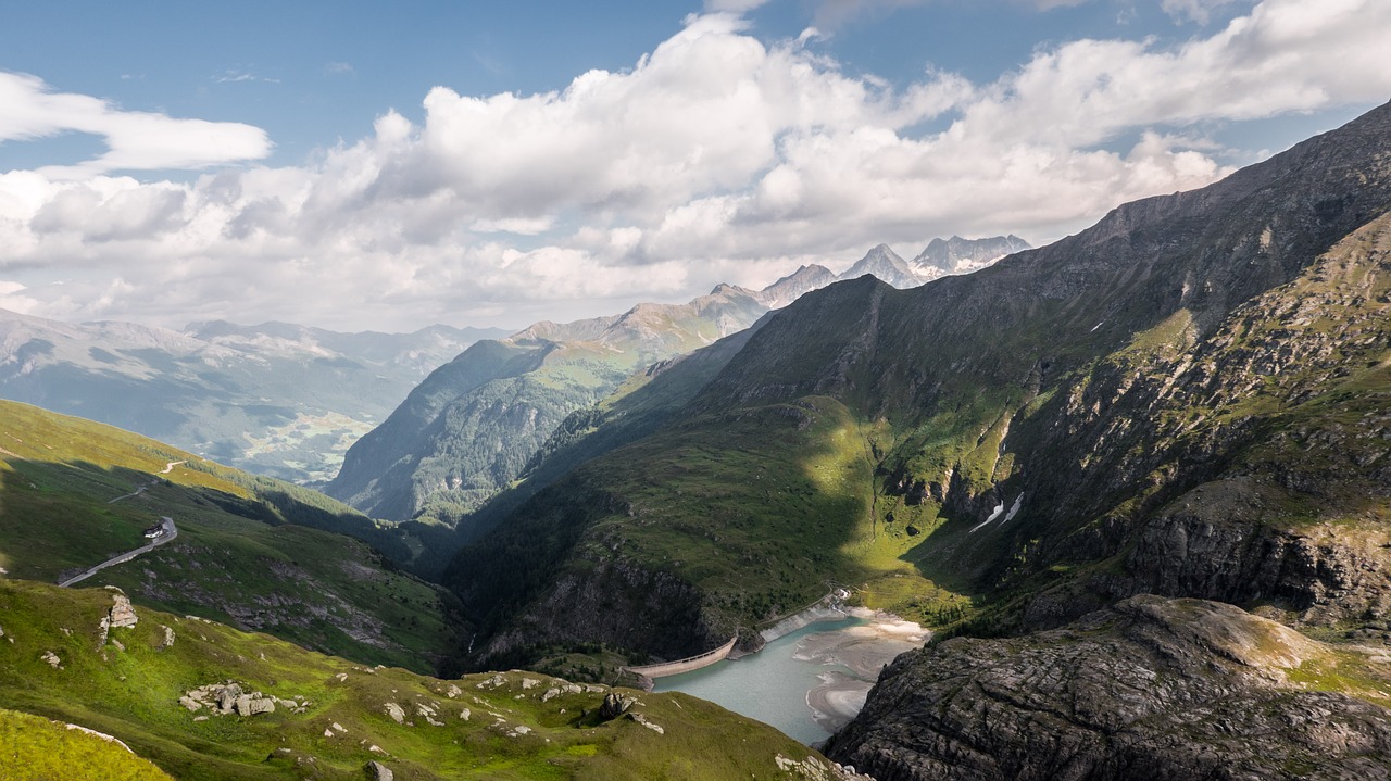 landscape  mountains  grossglockner high alpine road free photo