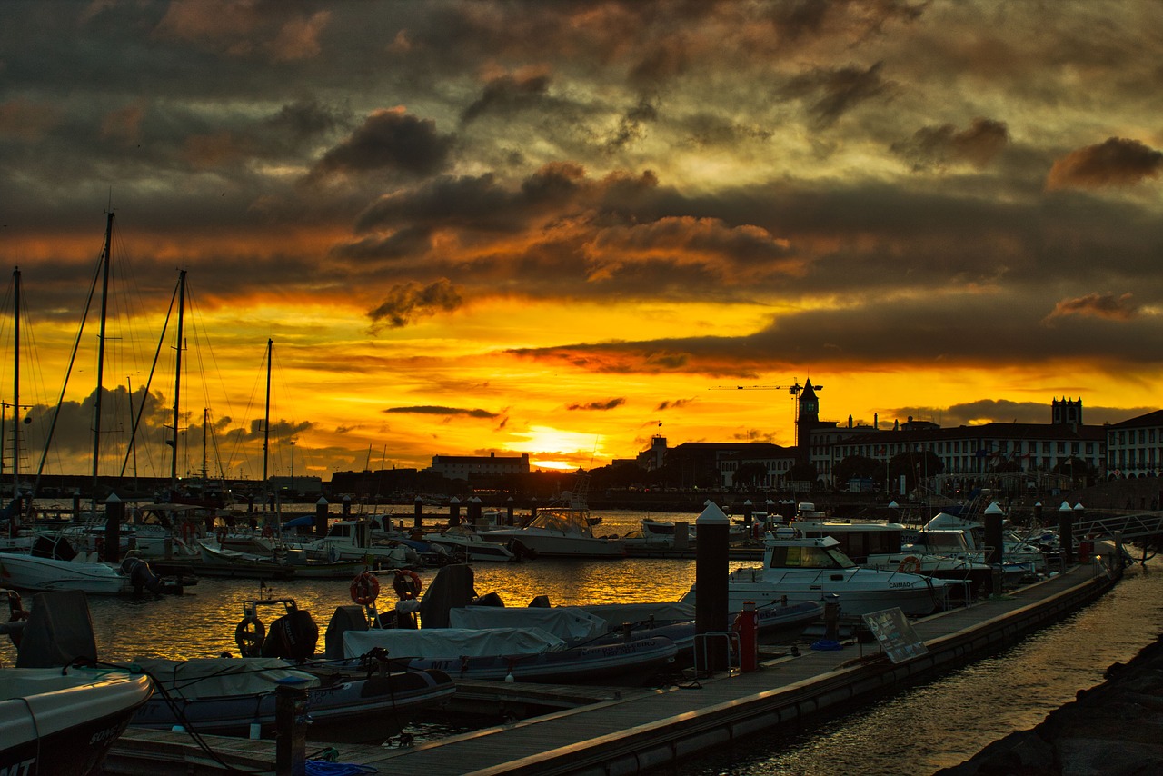 landscape  sunset  twilight free photo