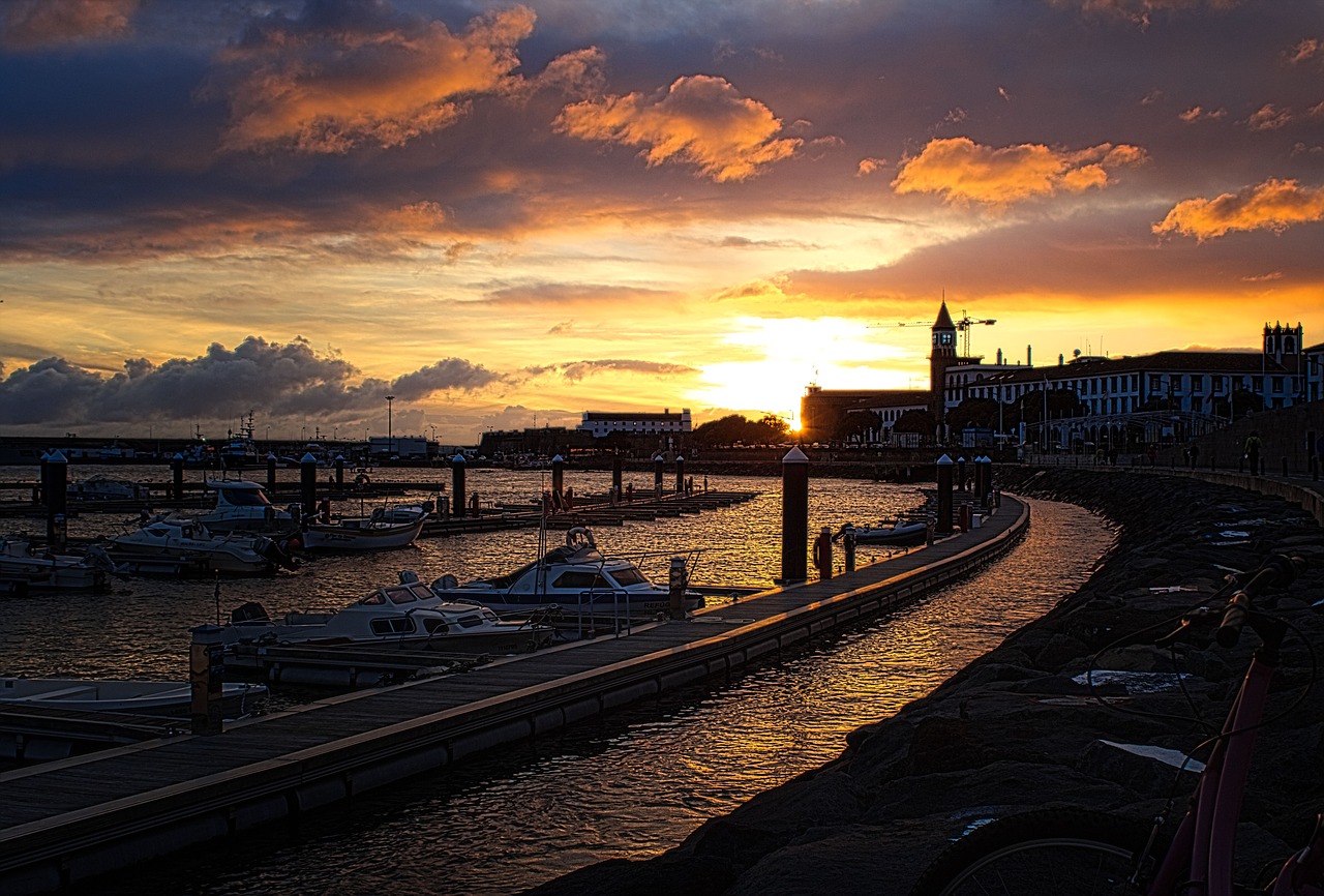 landscape  sunset  twilight free photo