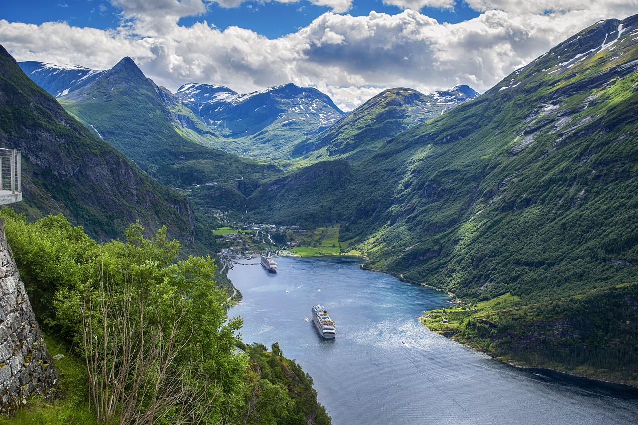 landscape  fjords  norway free photo