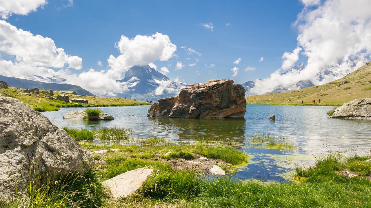 landscape  lake  sky free photo