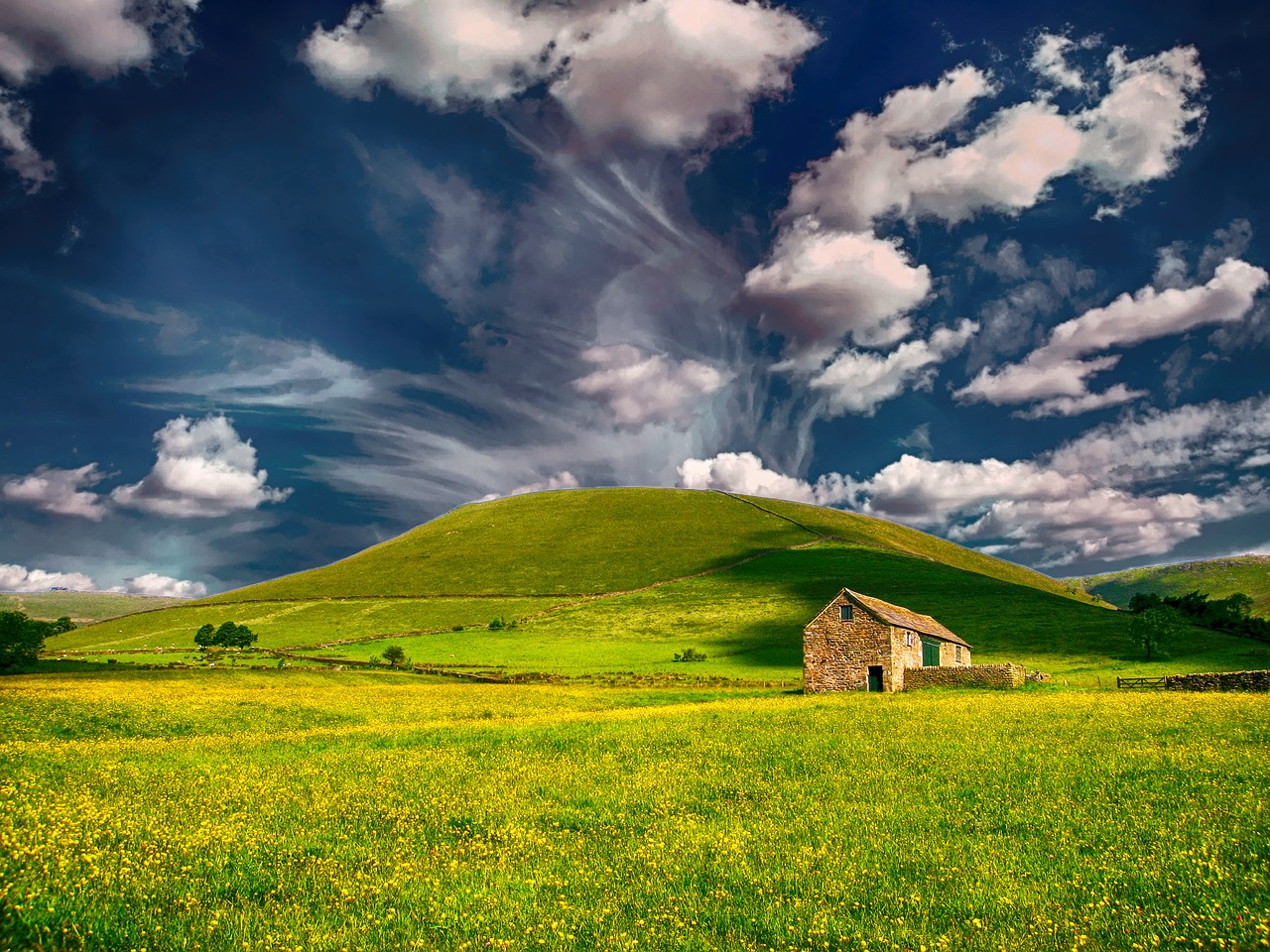 landscape  clouds  sky free photo