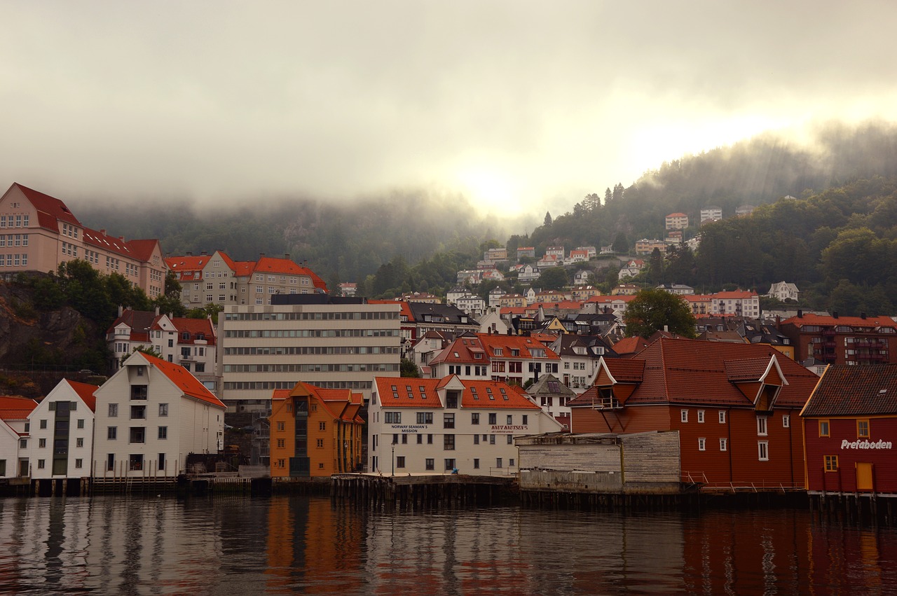 landscape  city  houses free photo