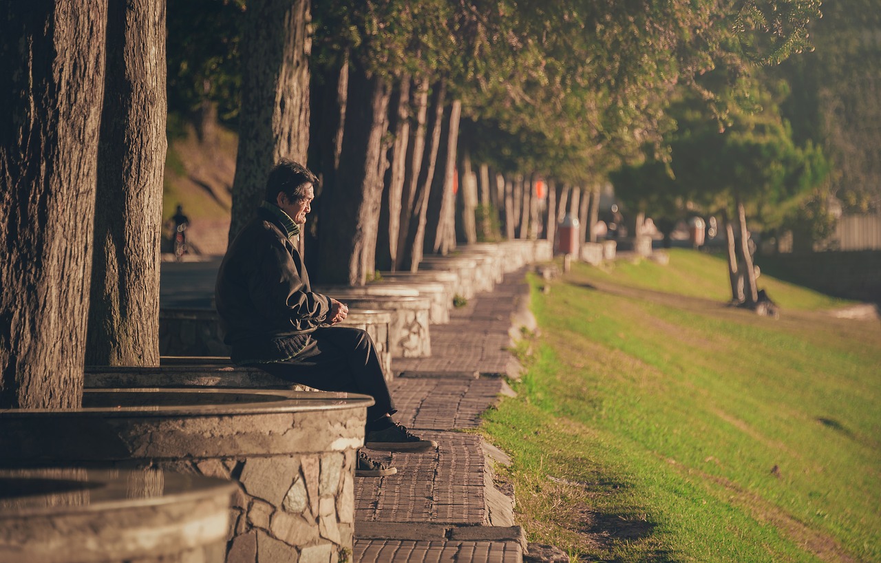 landscape  men people  nature free photo