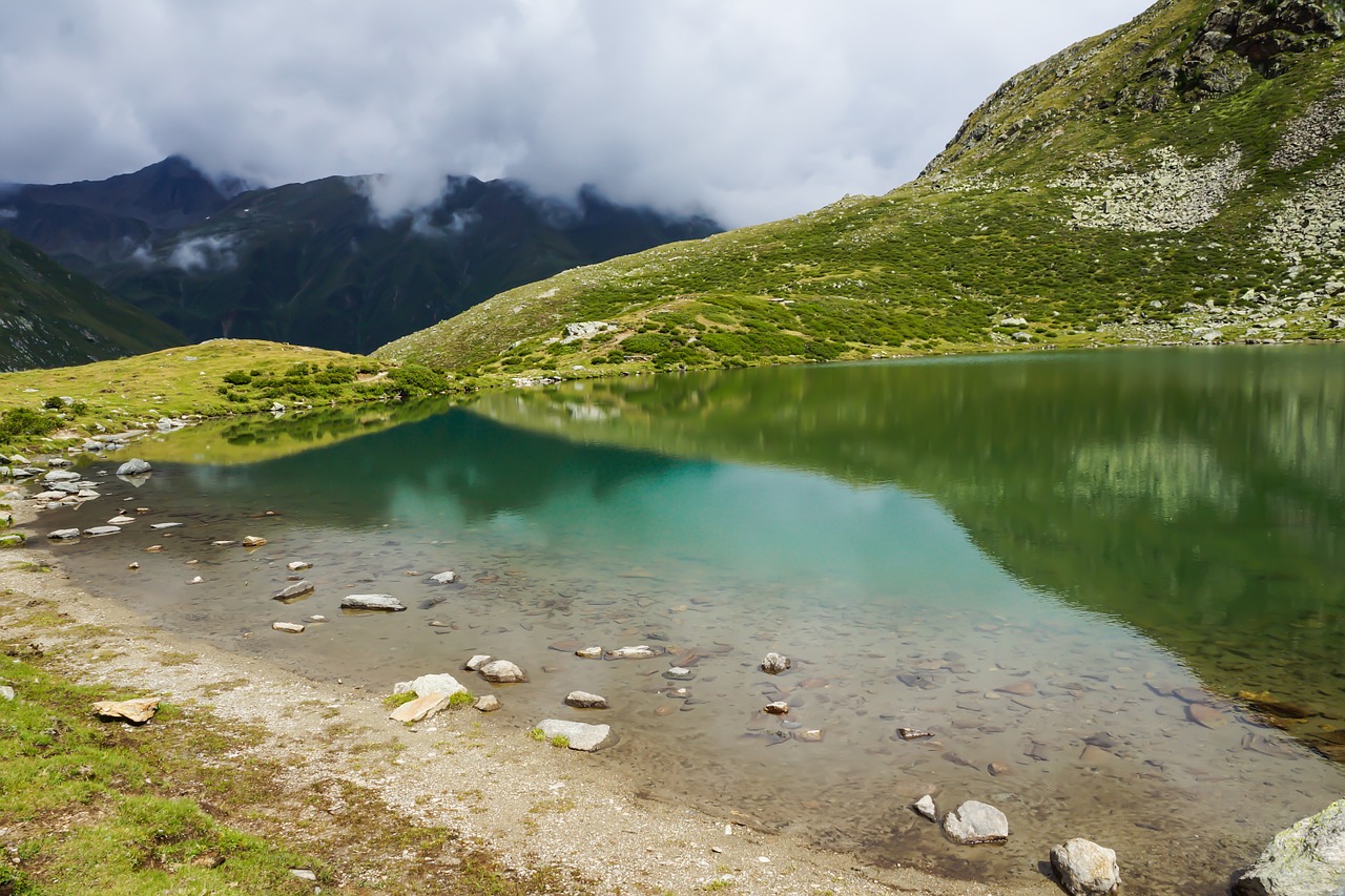 landscape lake alm free photo