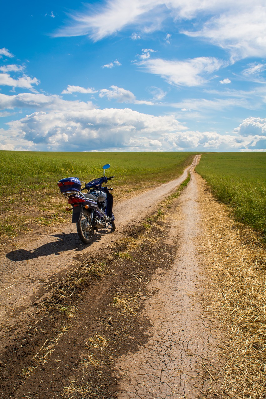 landscape  motorcycles  nature free photo