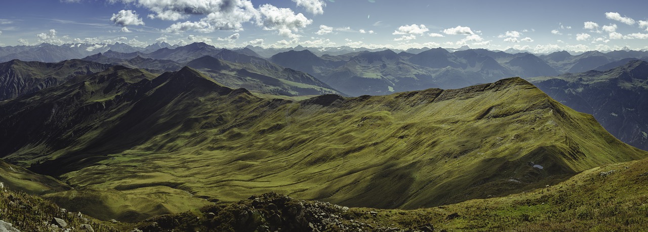 landscape  panorama  mountains free photo