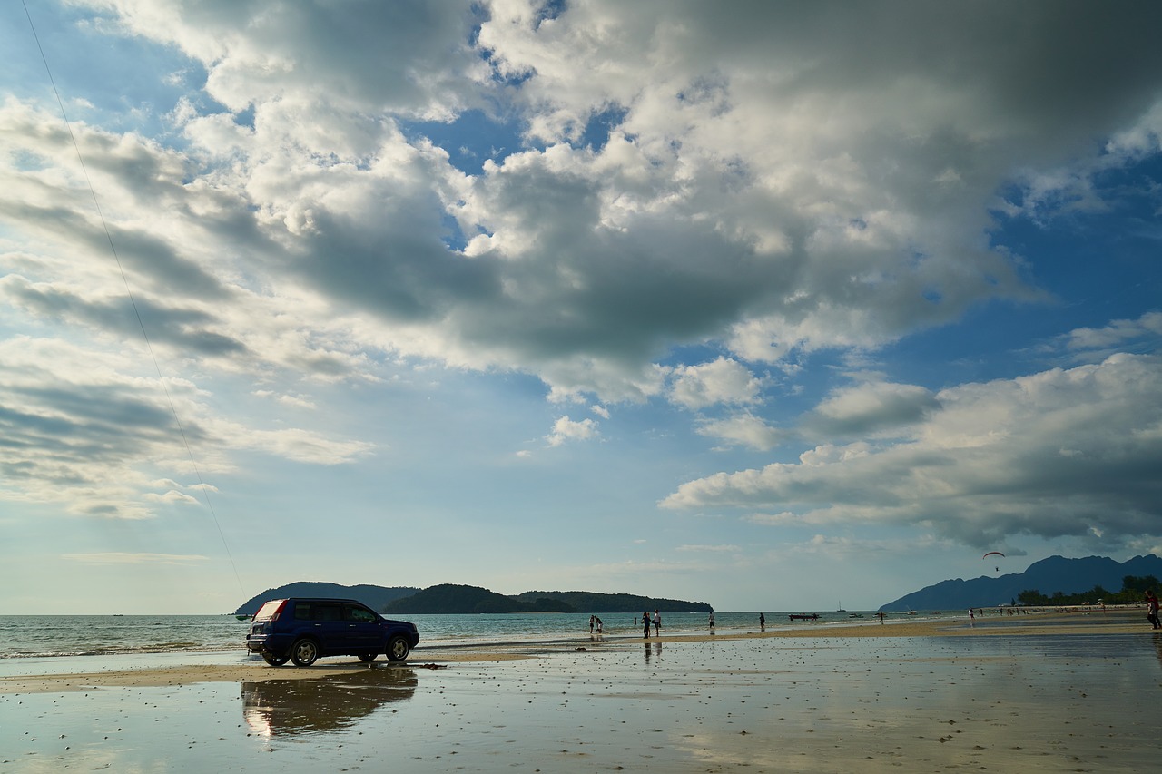 landscape  beach  sand free photo