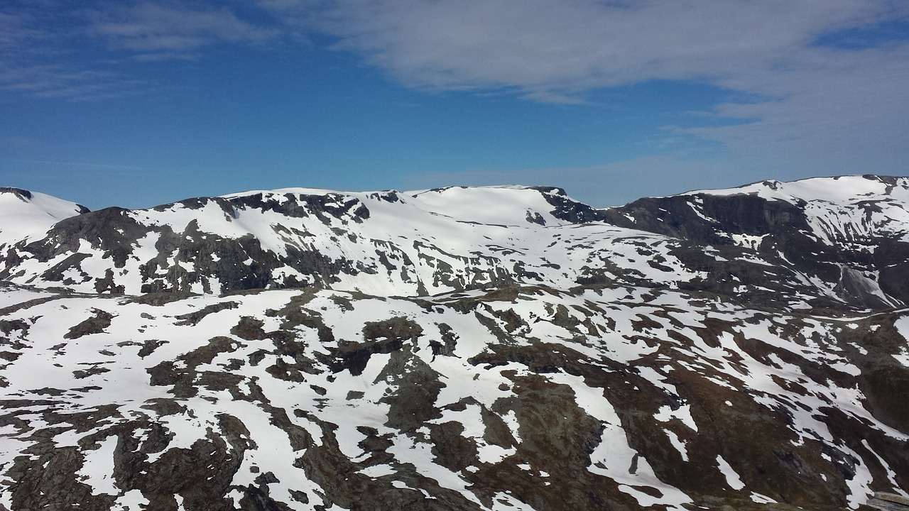 landscape mountains norway free photo