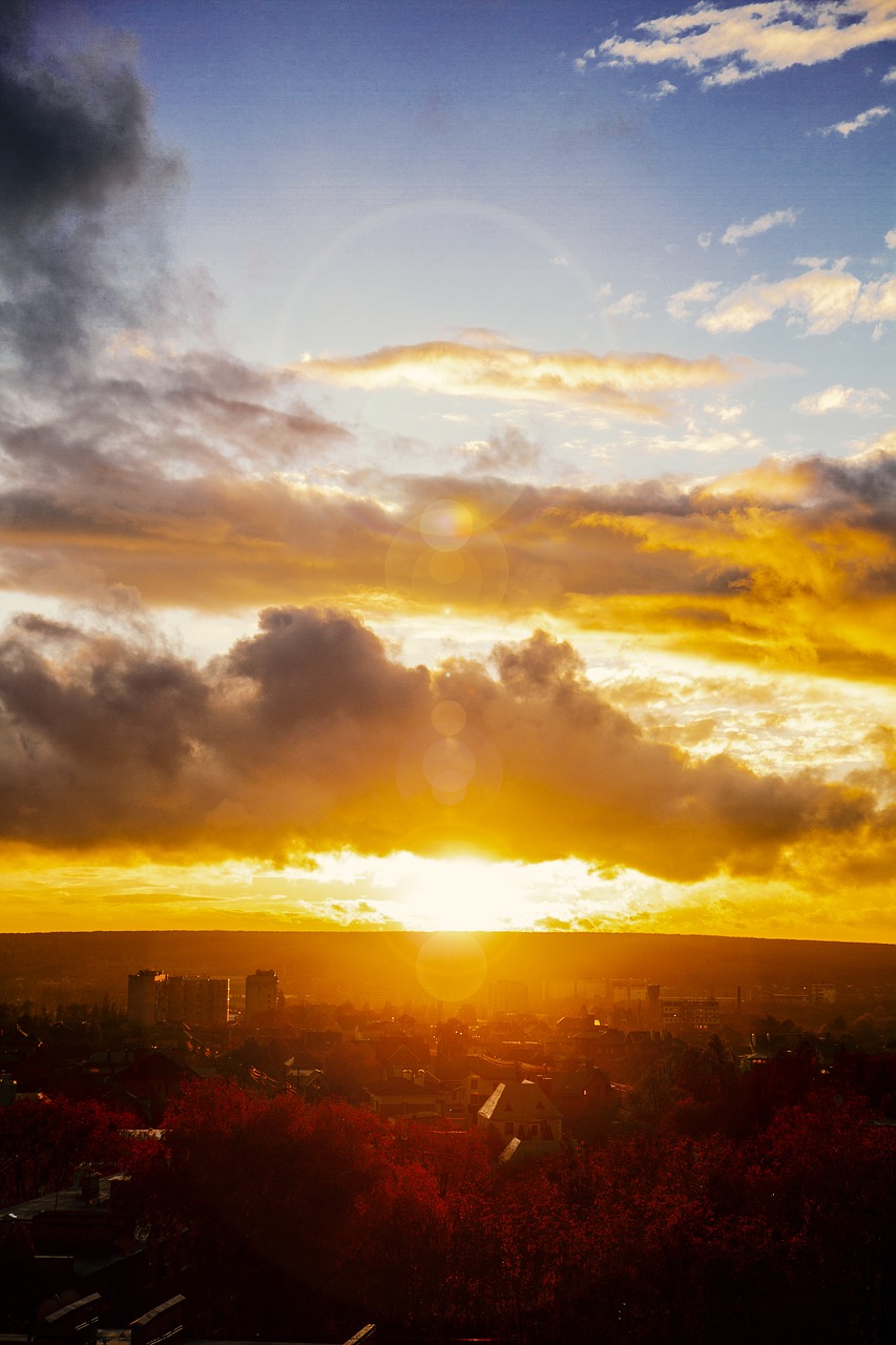 landscape  sunset  ukraine free photo