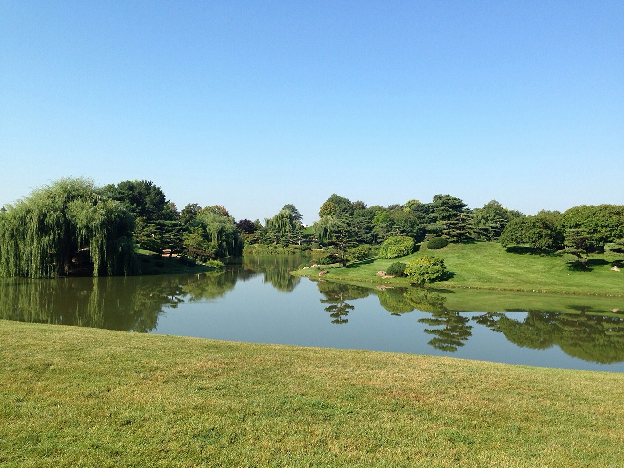 landscape lake summer free photo