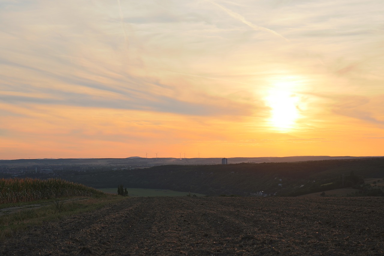 landscape  sunset  nature free photo