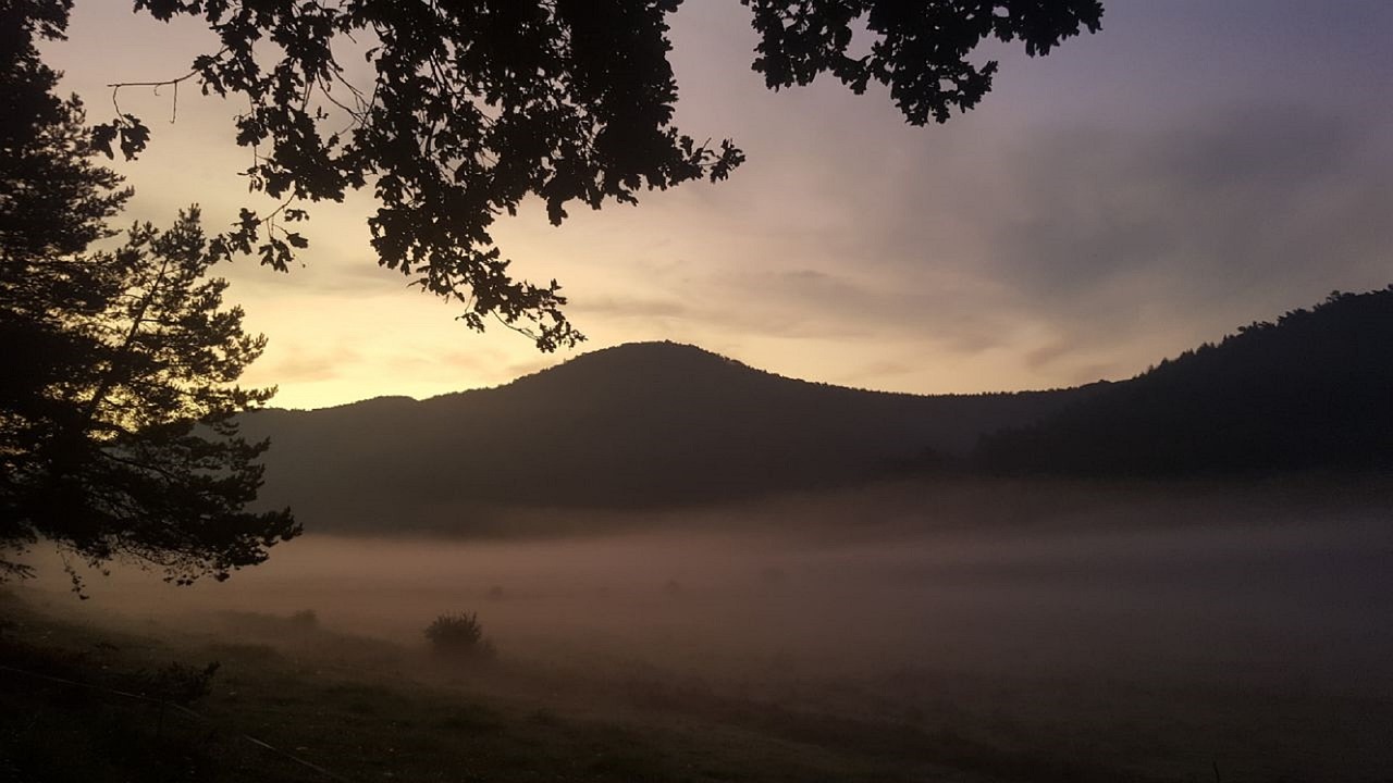 landscape  sunrise  mountains free photo