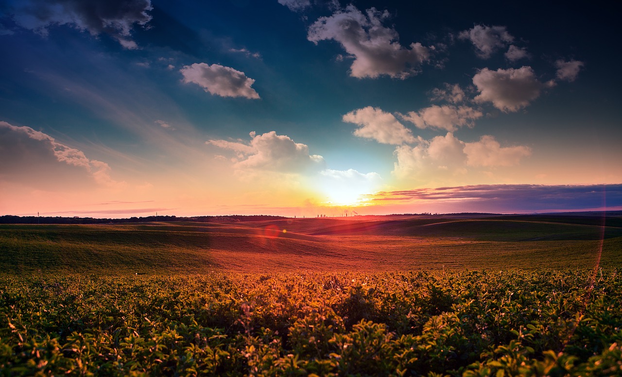 landscape  sunset  nature free photo