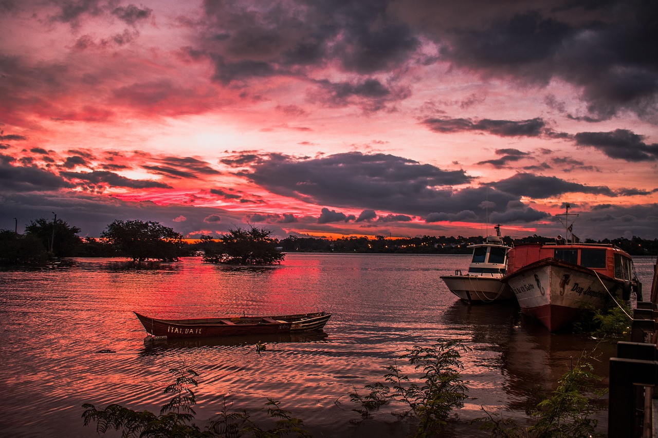 landscape  sky  boat free photo