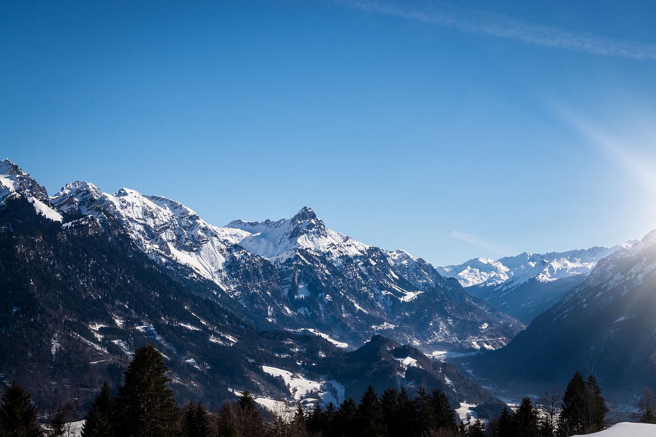 landscape  winter  mountains free photo