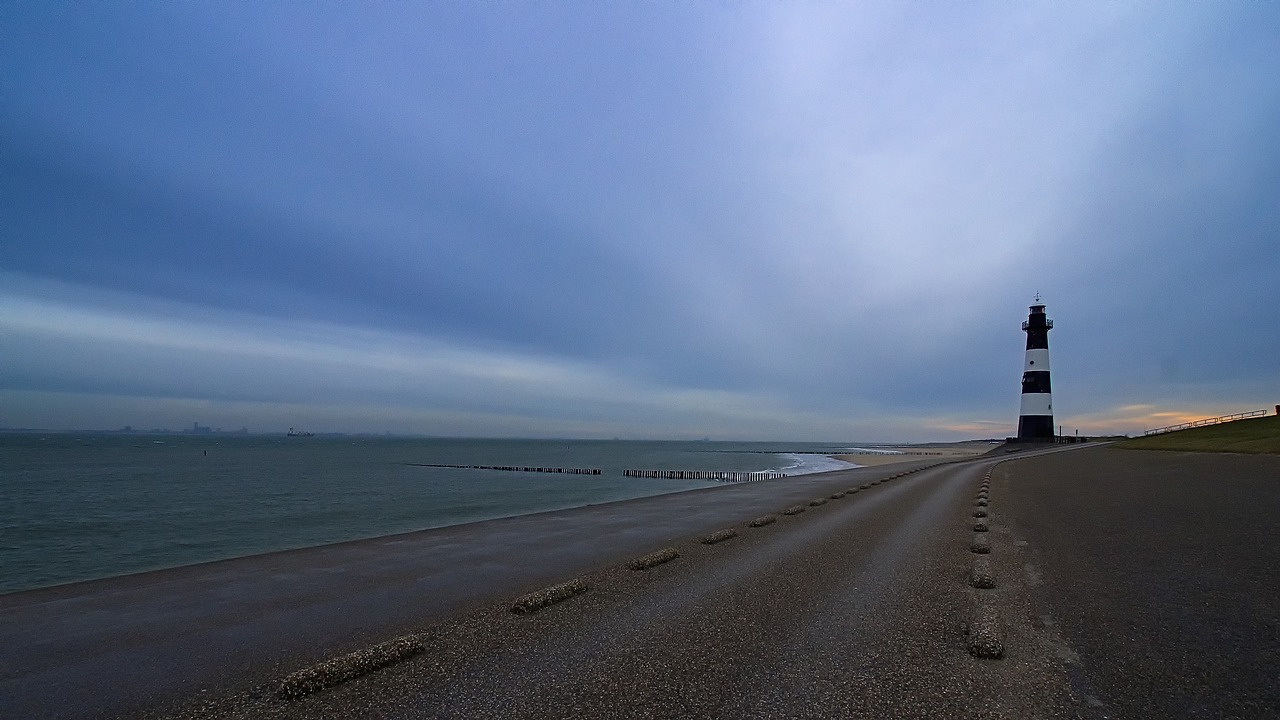 landscape  lighthouse  sea free photo