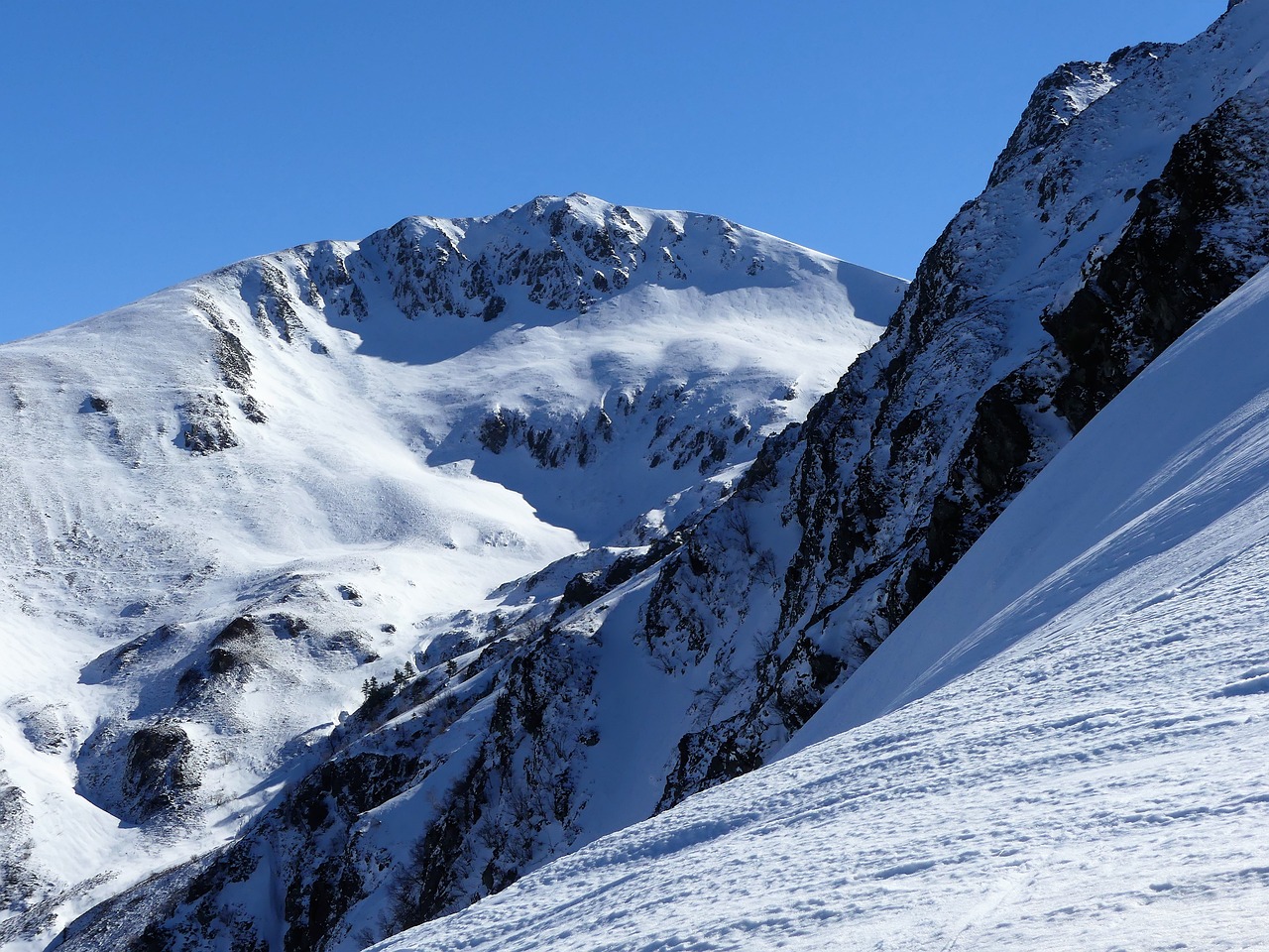 landscape  winter  mountain free photo