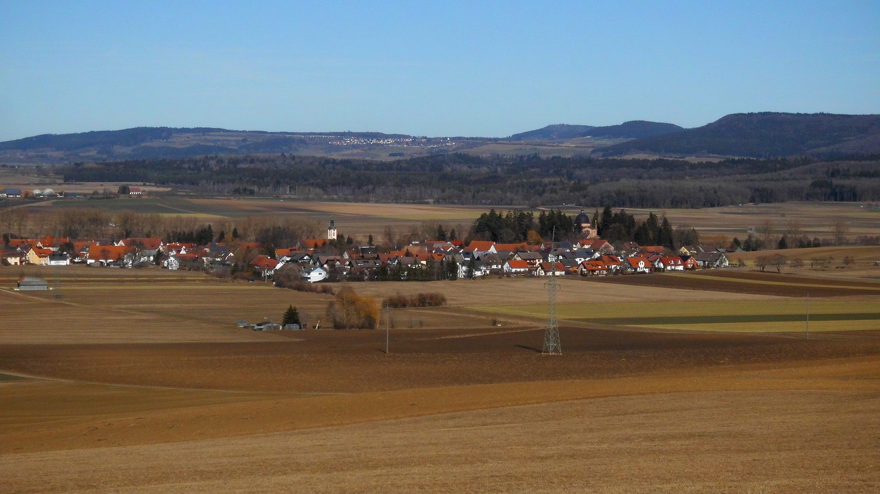 landscape  village  nature free photo