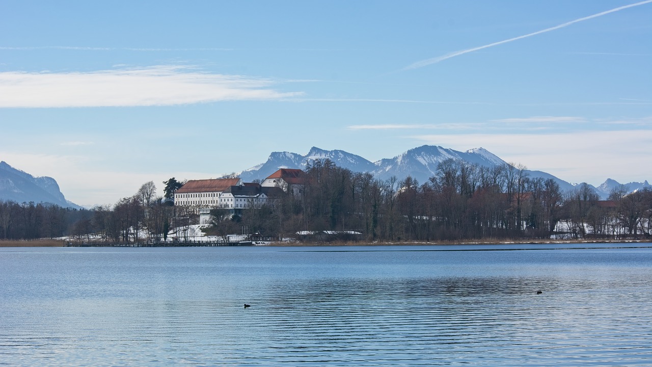 landscape  upper bavaria  chiemsee free photo