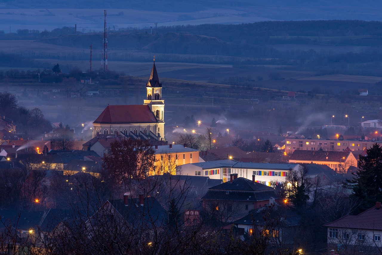 landscape  church  city free photo