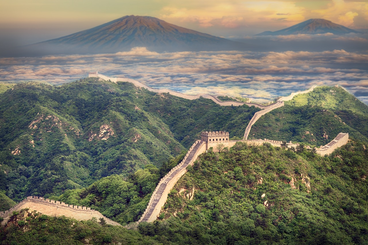 landscape  wall  china free photo