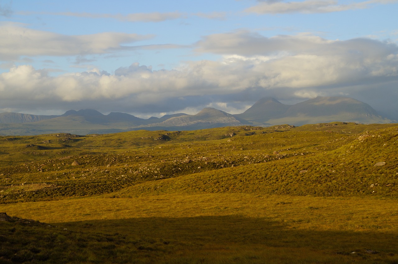 landscape  hills  highlands and islands free photo