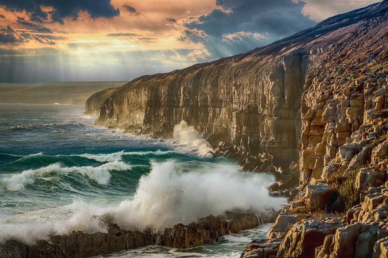 landscape  cliff  sea free photo