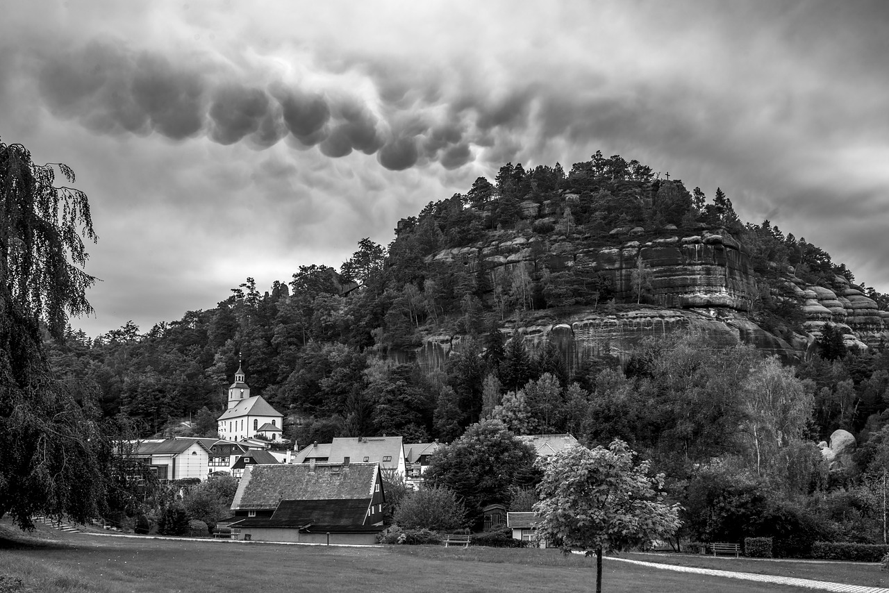 landscape  mountains  lausitz free photo