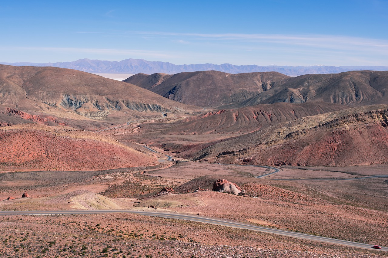 landscape  mountains  path free photo