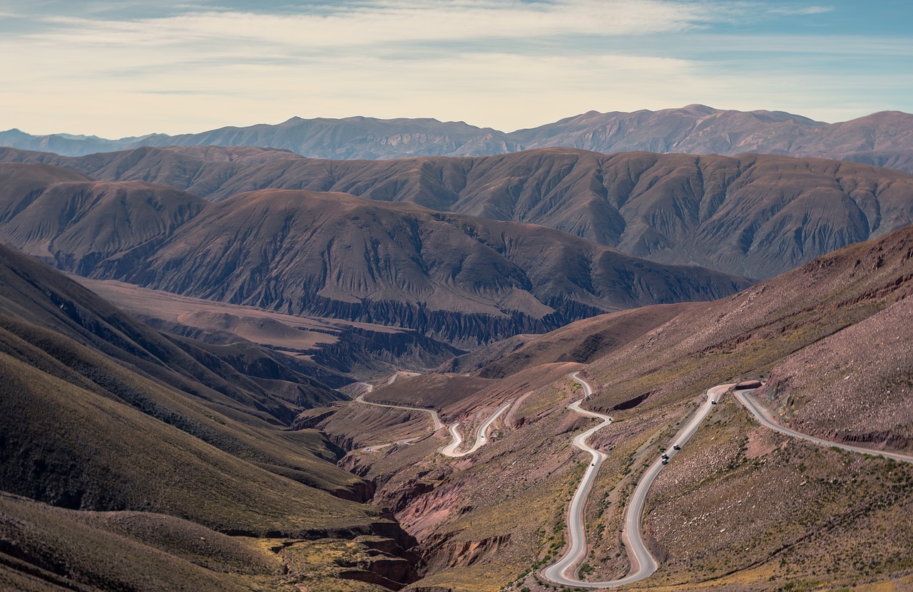 landscape  mountains  path free photo