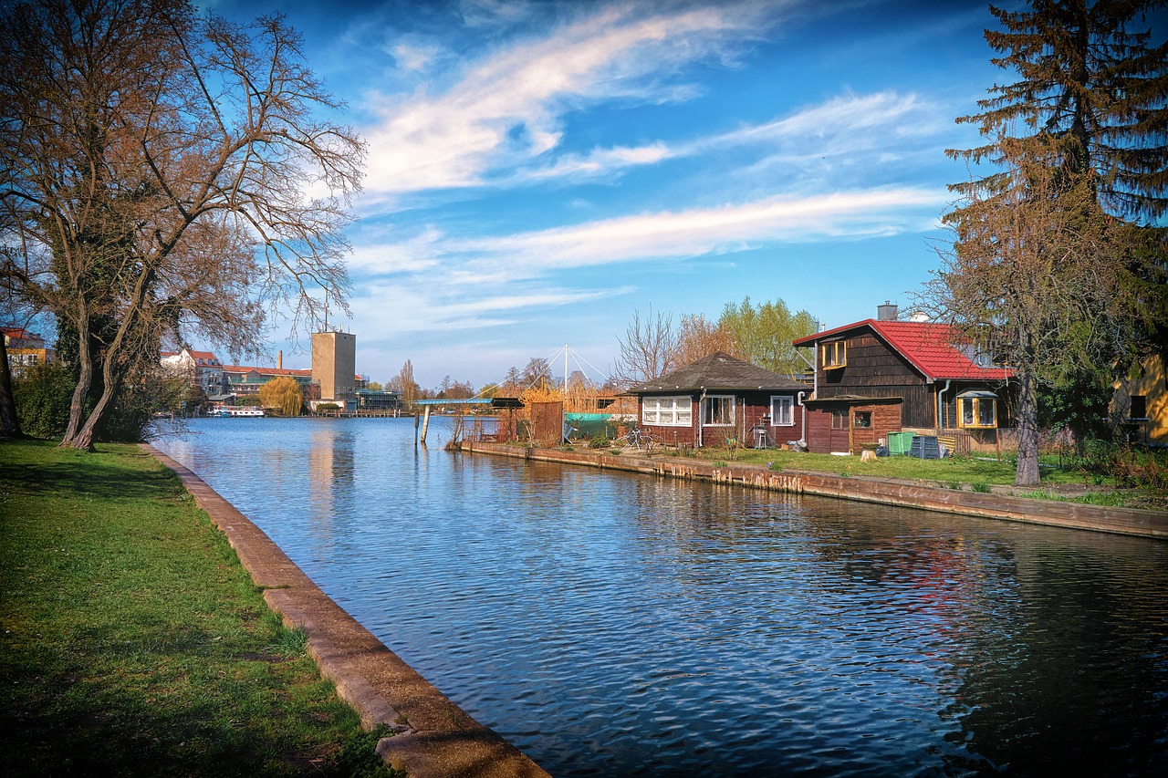 landscape  dahme  river free photo