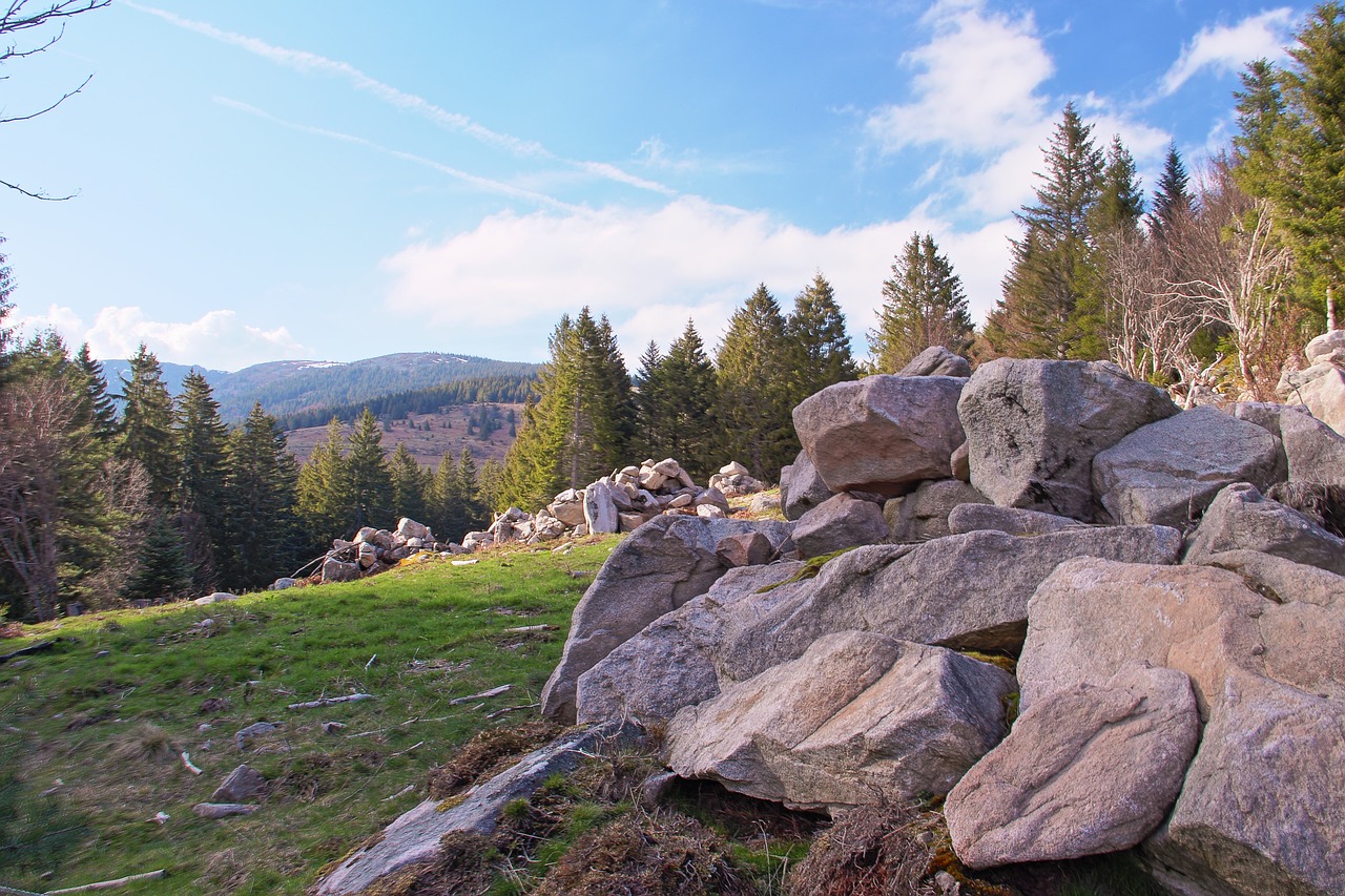 landscape  rocks  vosges free photo