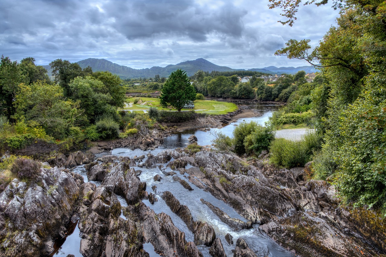 landscape  river  ireland free photo