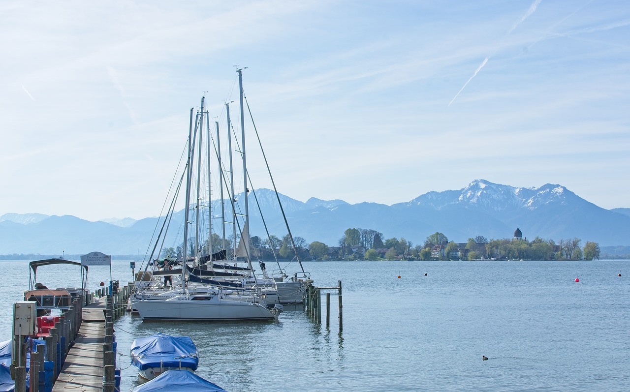 landscape  bavaria  chiemsee free photo