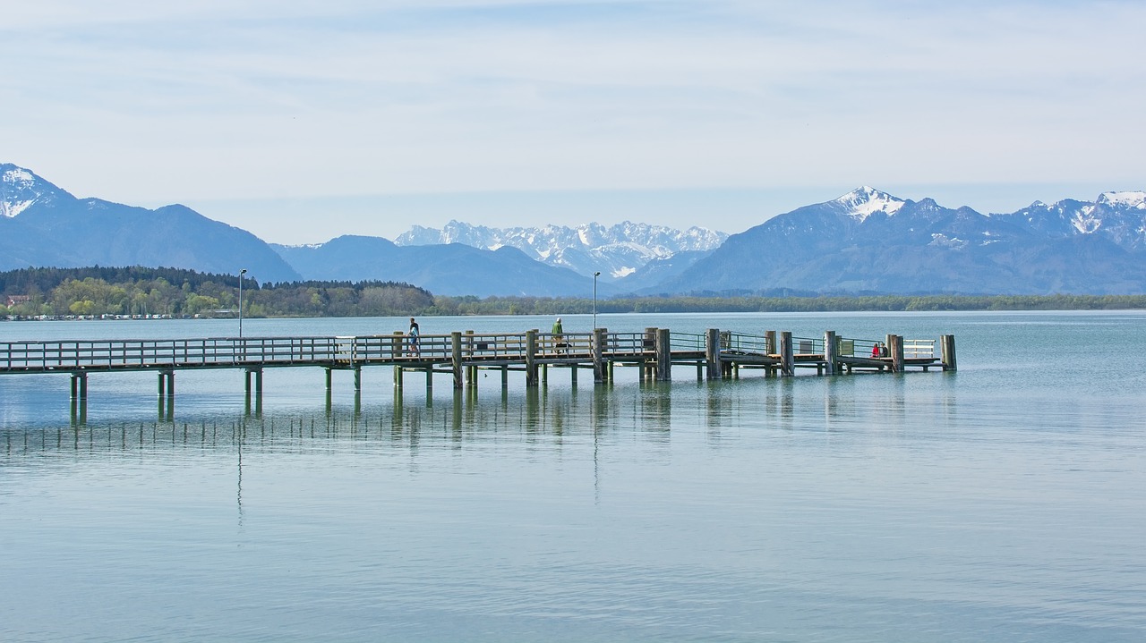 landscape  upper bavaria  chiemsee free photo