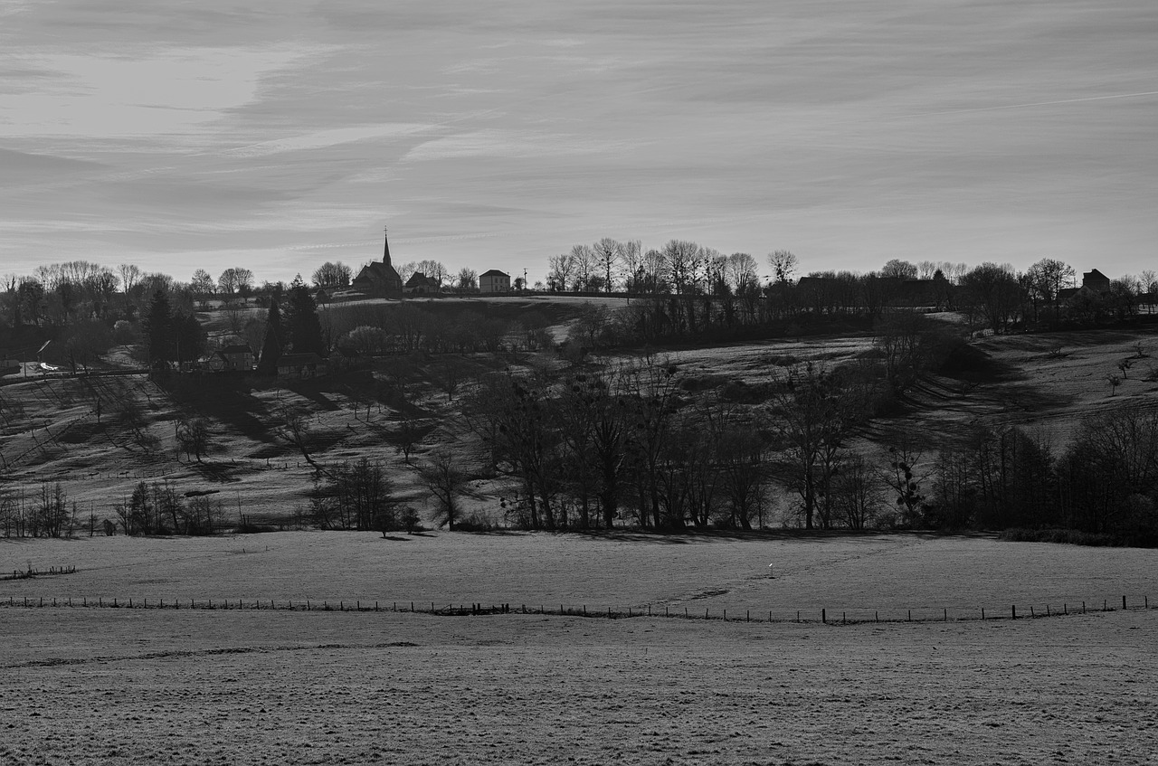 landscape  normandy  france free photo