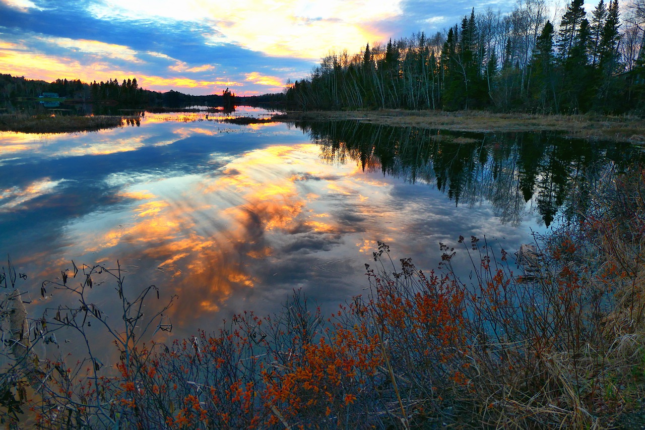 landscape  sunset  sky free photo