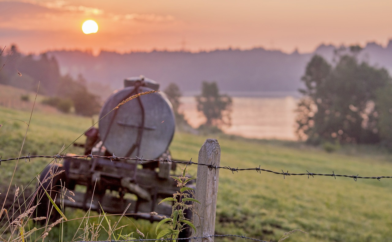 landscape agriculture morgenstimmung free photo