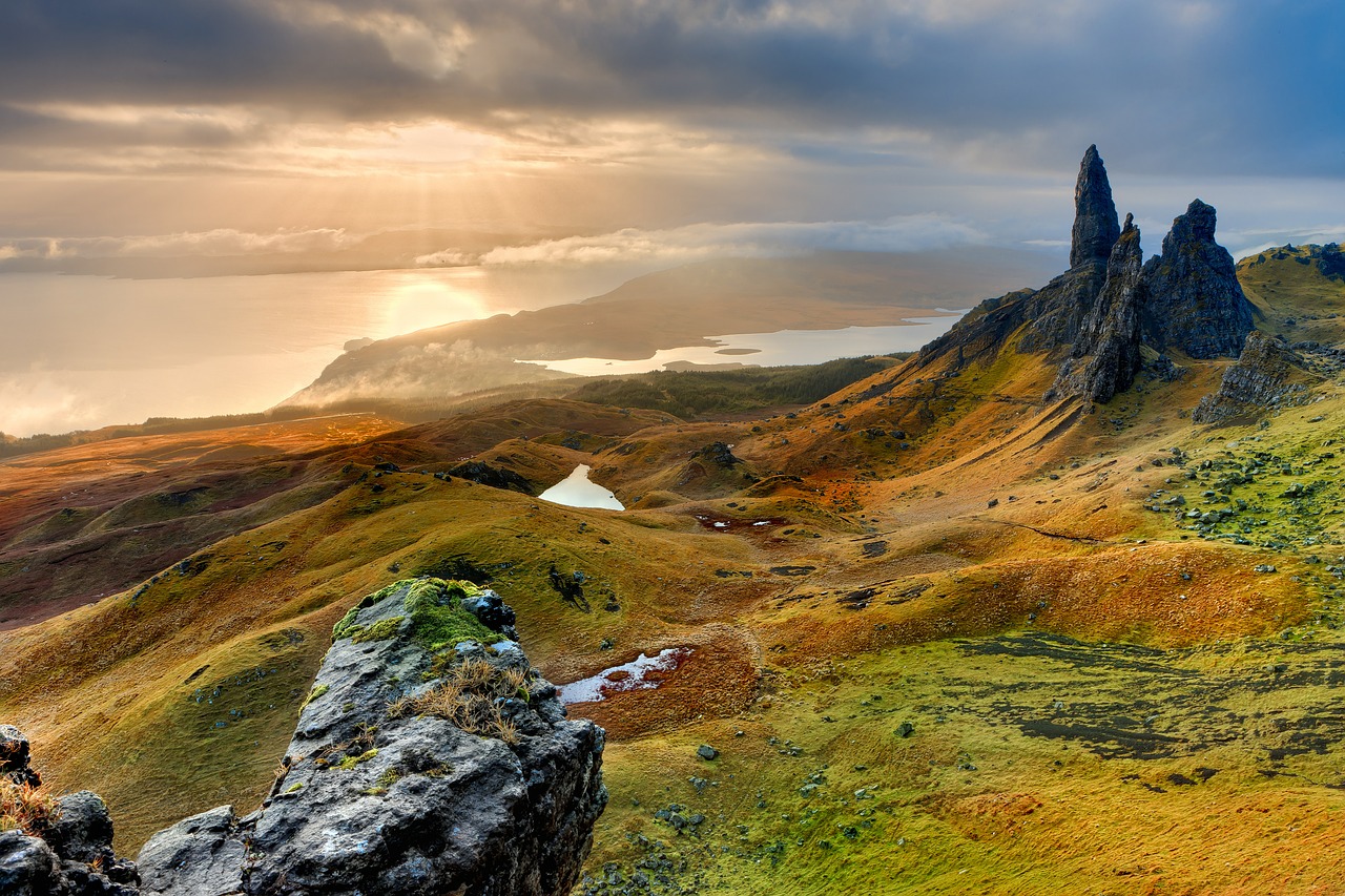 landscape scotland isle of skye free photo