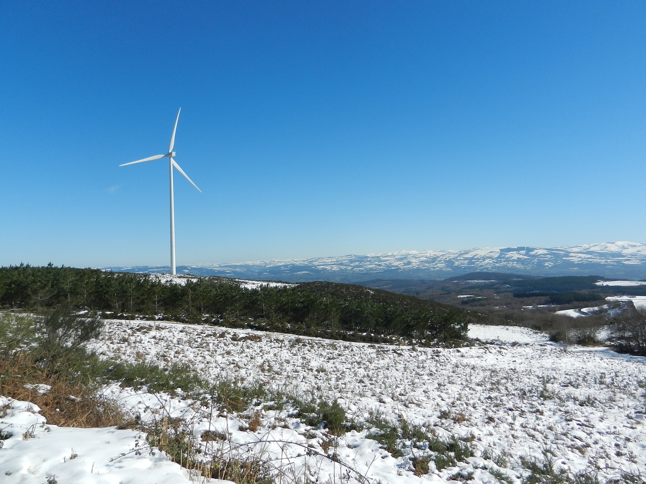 landscape snow winter free photo