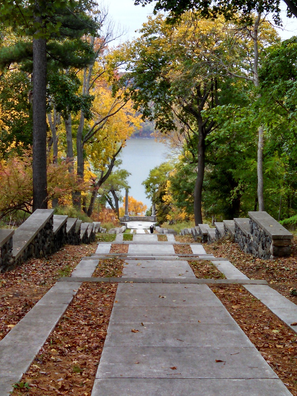 landscape downhill path free photo