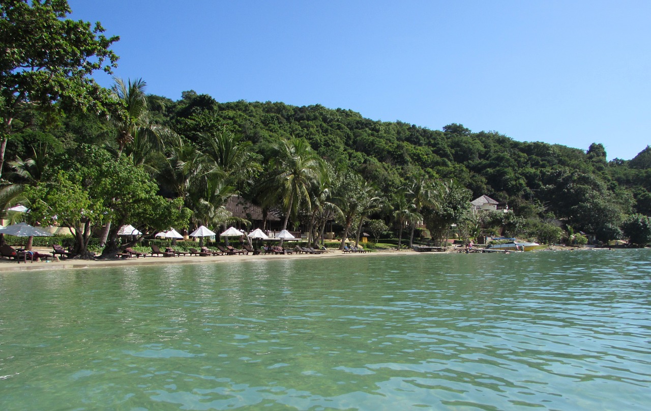 landscape ocean tropical free photo