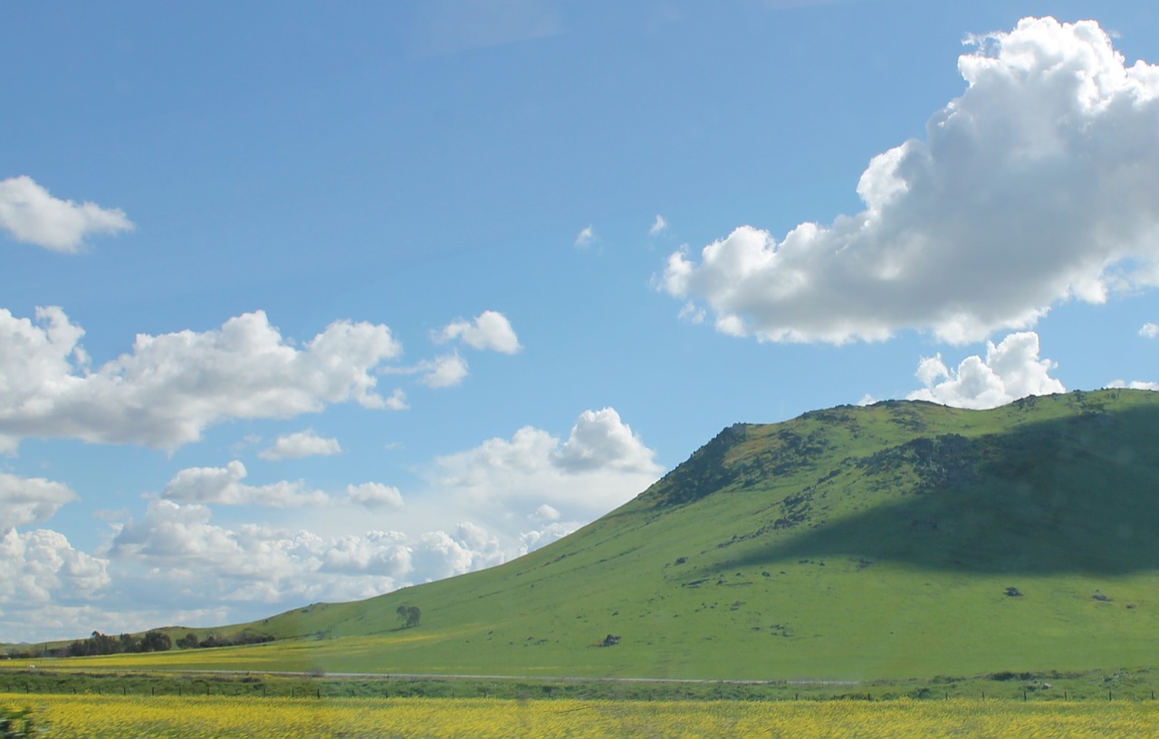 landscape green mountain free photo