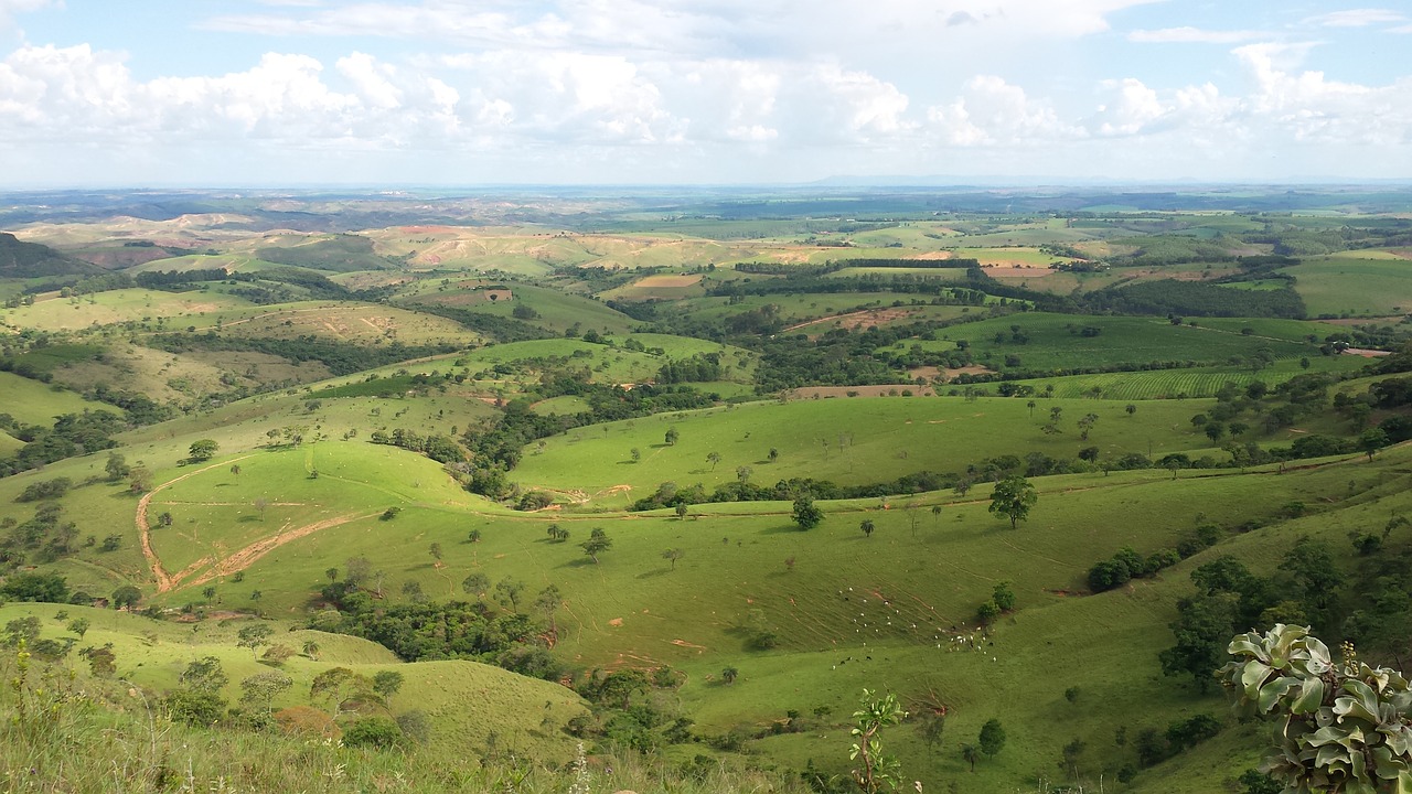 landscape hill horizon free photo